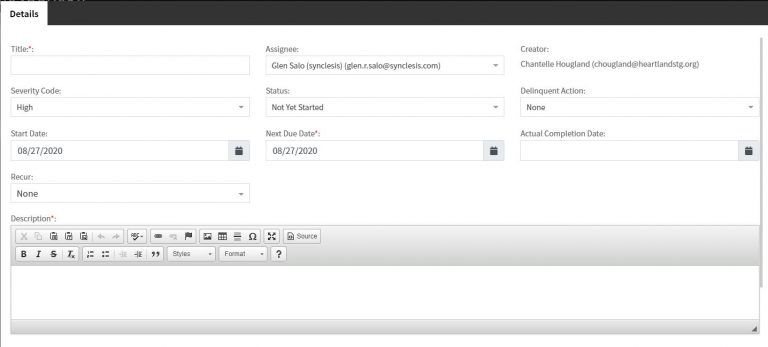 Plan of Action and Milestones (POA&M) - CYBER SECURE DASHBOARD
